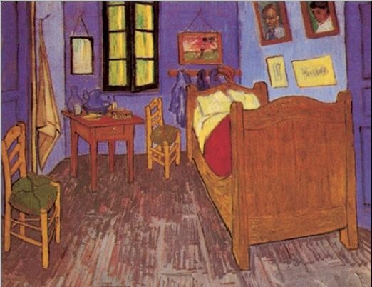Art Print Bedroom in Arles, 1888