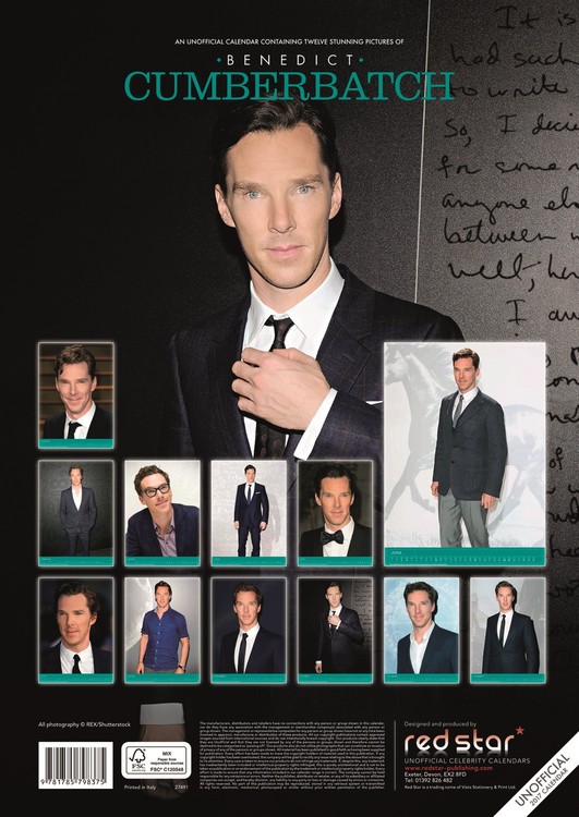 Calendar 2021 Benedict Cumberbatch
