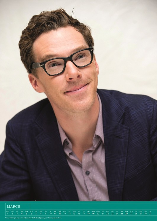 Calendar 2021 Benedict Cumberbatch