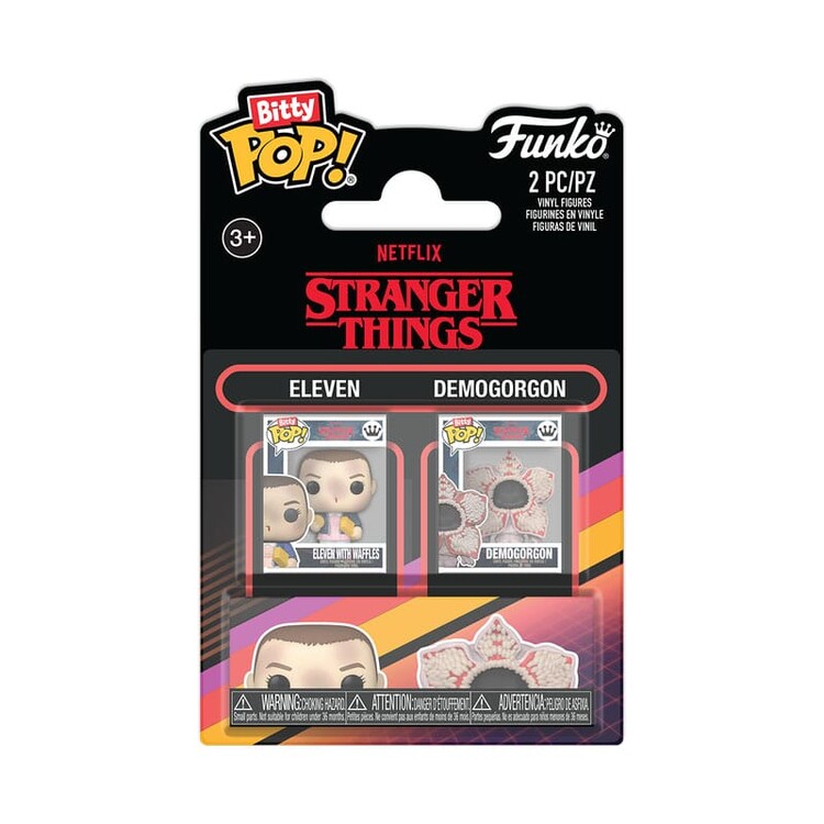 Figurine Bitty Funko POP! - Stranger Things - Eleven & Demogorgon