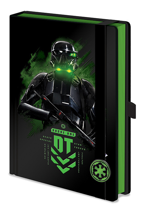 Bloco de notas Rogue One: Star Wars Story - Death Trooper A5 Premium