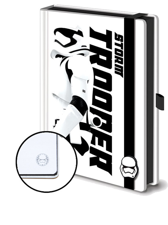 Bloco de notas Star Wars Episode VII: The Force Awakens - Stormtrooper Premium A5