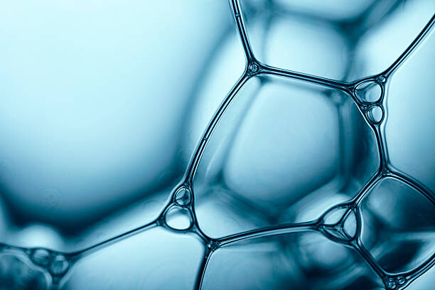 Stenska nalepka Blue Soap Bubbles 5 - Water