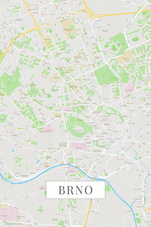 Фотошпалери Brno color