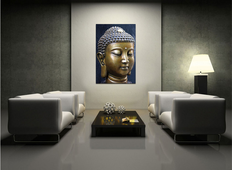 Buddha – Face Mounted Art Print