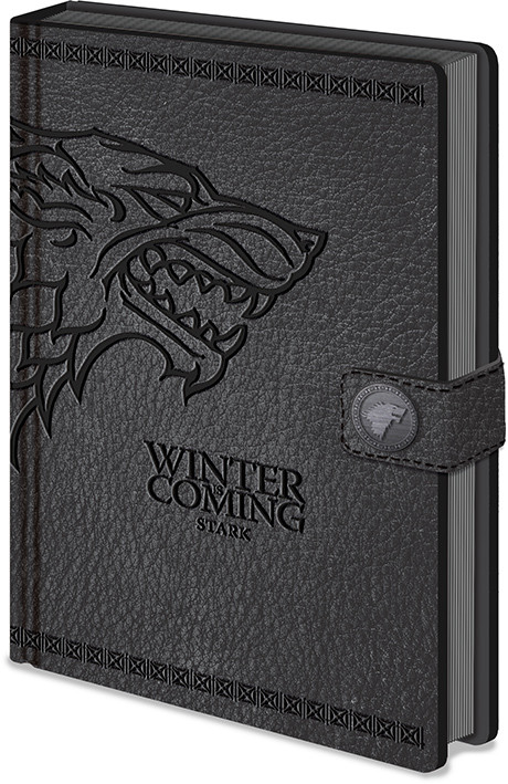 Caderno Game Of Thrones - (Stark) Clasp Premium