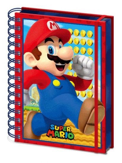Caderno Super Mario - Mario