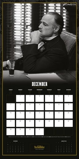 2022 The Godfather Wall Calendar - July Calendar 2022