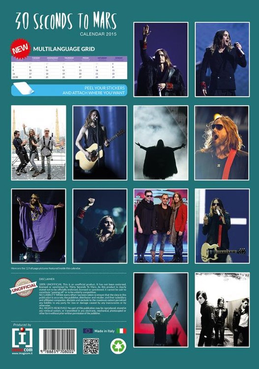 Thirty Seconds To Mars Tour 2020 30 Seconds to Mars Calendars 2020 on UKposters/Abposters.com Thirty Seconds To Mars Tour 2020 30 Seconds to Mars Calendars 2020 on UKposters/Abposters.com
