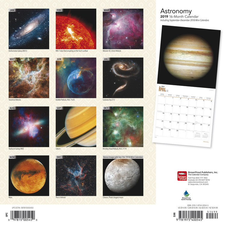 Astronomy Calendars 2021 on UKposters/UKposters