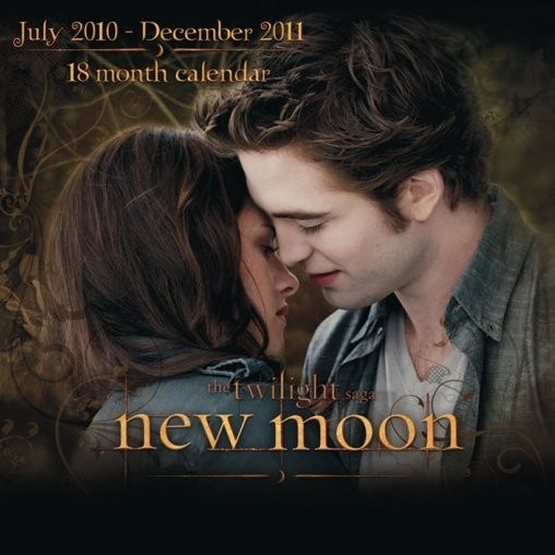 Calendar 2011 TWILIGHT NEW MOON / EDWARD Calendars 2019 on