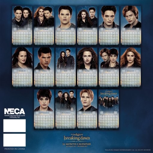 breaking dawn part 3 calendar 2021 Calendar 2013 Twilight Breaking Dawn Calendars 2021 On Ukposters Ukposters breaking dawn part 3 calendar 2021