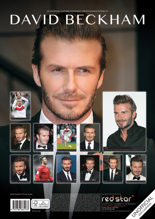 David Beckham Calendars 2021 on UKposters/UKposters