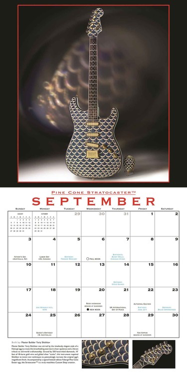 Fender - Calendars 2021 on UKposters/Abposters.com