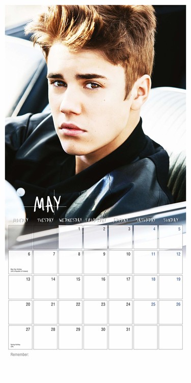 Justin Bieber - Calendars 2020 on UKposters/Abposters.com