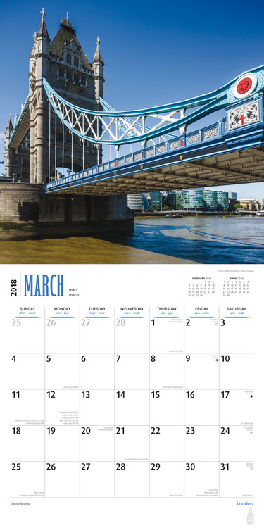 London - Calendars 2021 on UKposters/Abposters.com