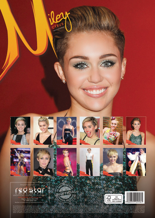 Miley Cyrus - Calendars 2021 on UKposters/UKposters