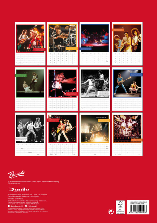 Queen - Calendars 2021 on UKposters/UKposters