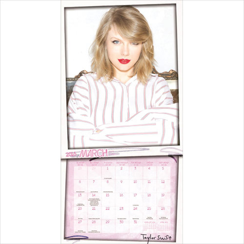 Taylor Swift Calendar 2015