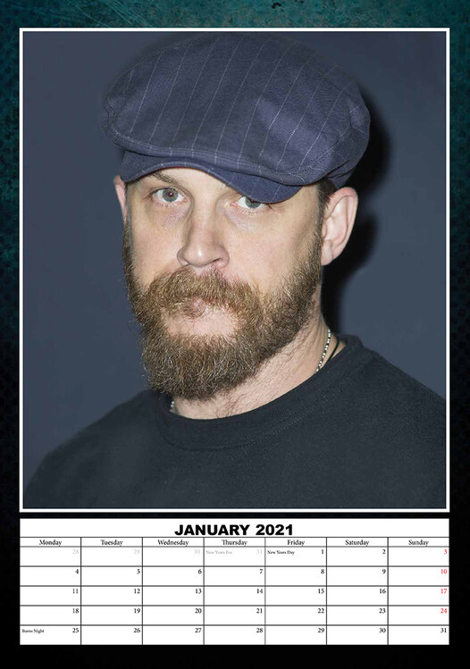 Tom Hardy Calendars 2021 on UKposters/EuroPosters