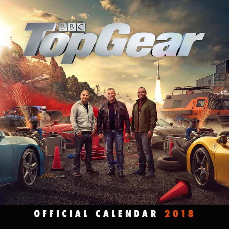 Calendário 2018 Top Gear