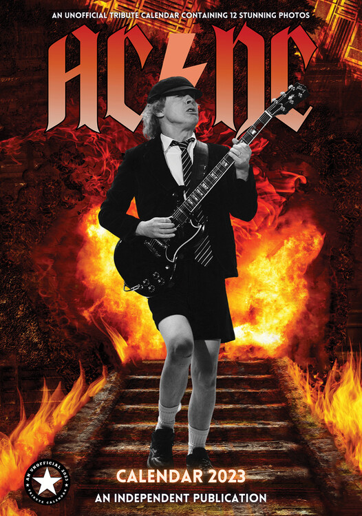 AC/DC - Calendários de parede 2023 | Compre em Europosters