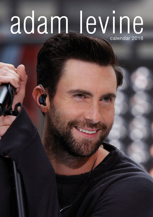 Adam Levine (Maroon 5) Wall Calendars 2016 Buy at Europosters
