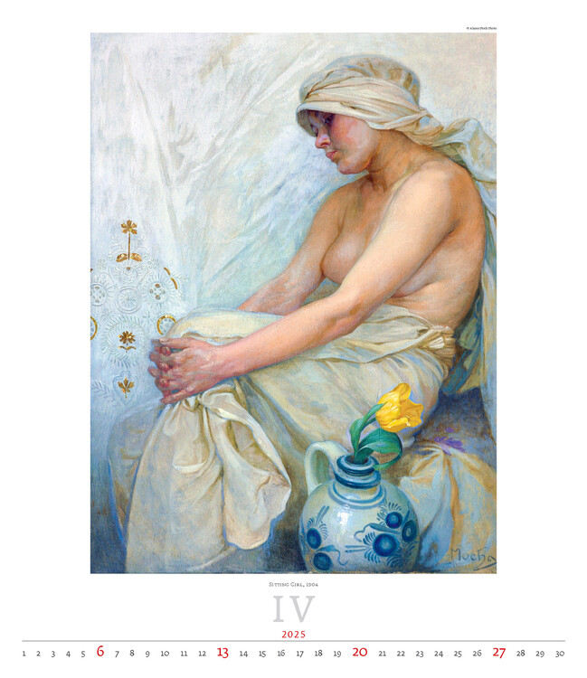 Alfons Mucha Exclusive Wall Calendars 2025 Buy at