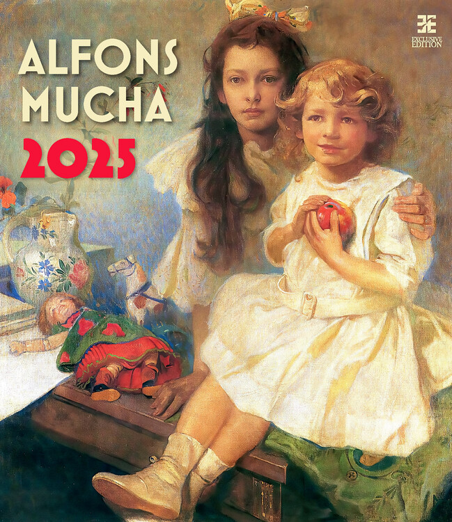 Alfons Mucha Exclusive Wall Calendars 2025 Buy at