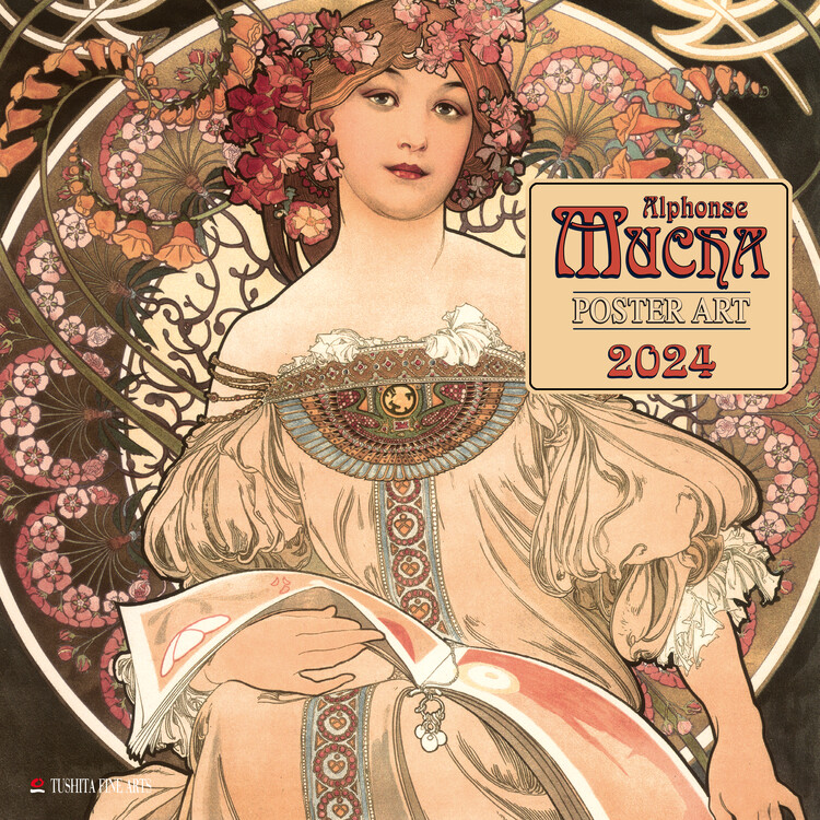 Alphonse Mucha Poster Art Wall Calendars 2024 Buy at Europosters