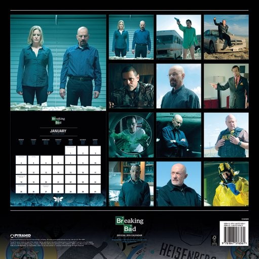 Breaking Bad - Calendriers 2017