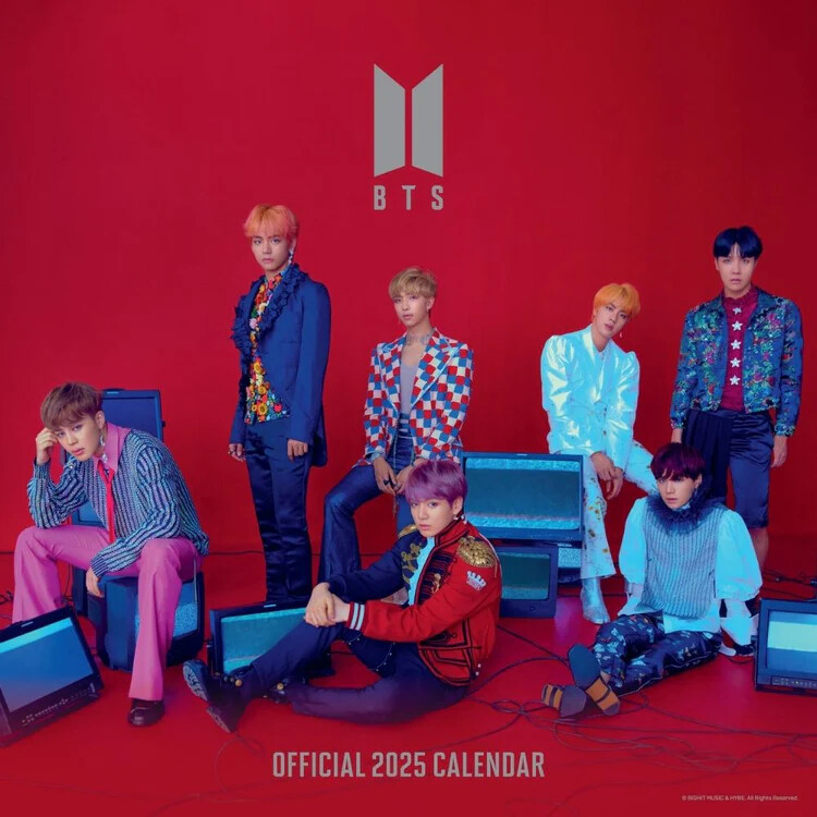 BTS Wall Calendars 2025 Buy at