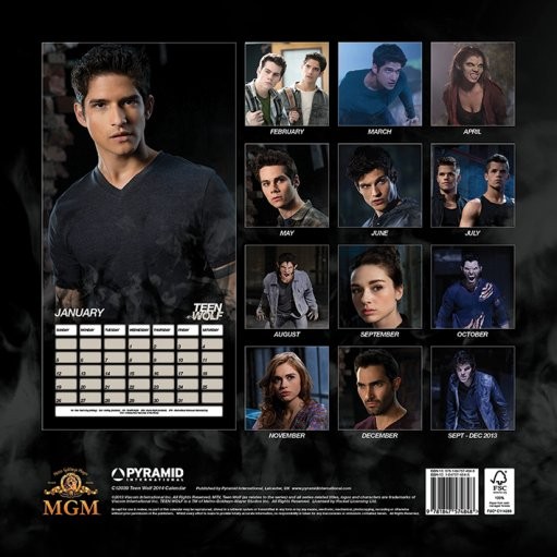 Calendar 14 Teenwolf Wall Calendars 14 Buy At Europosters