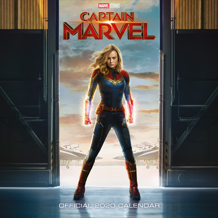 Captain Marvel Wall Calendars 2022 Large selection