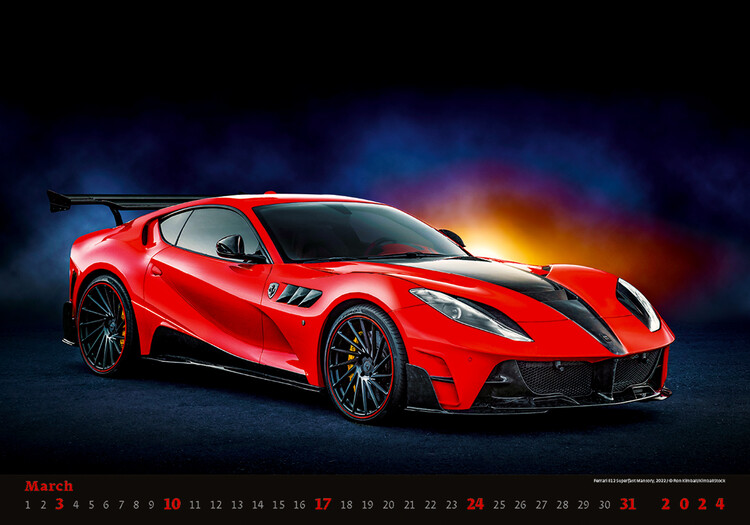 Cars Wall Calendars 2024 Buy at