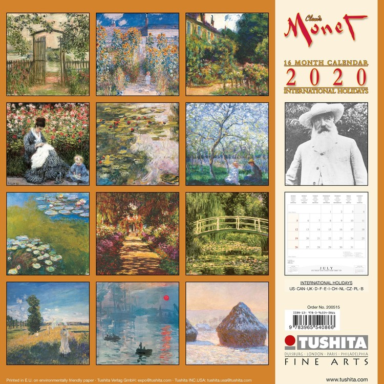 Claude Wall Calendars 2024 Buy at Europosters