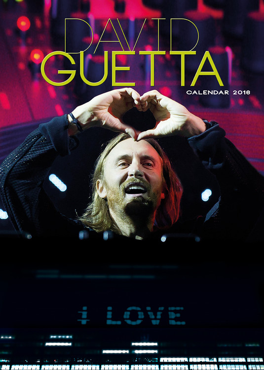 David Guetta Wall Calendars 2016 Buy at Europosters