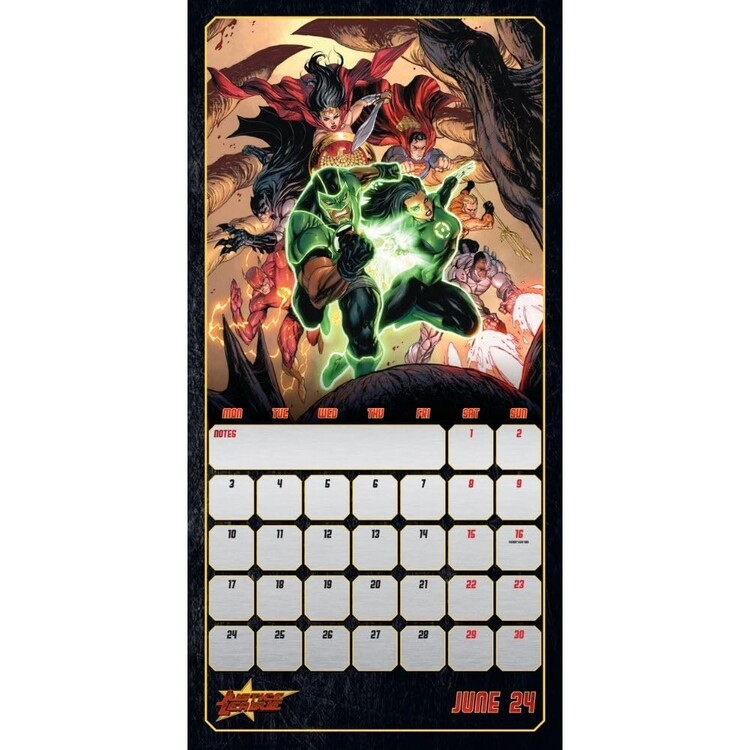 DC Comics Wall Calendars 2024 Buy at Europosters