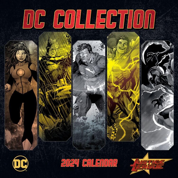 DC Comics Wall Calendars 2024 Buy At Europosters   Dc Comics I191867 