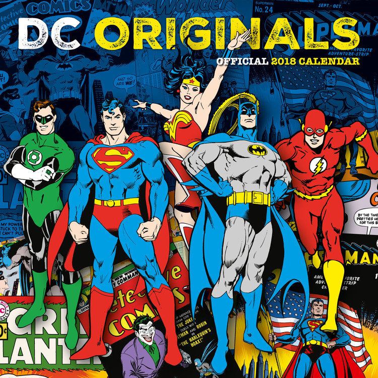 DC Comics Wall Calendars 2018 Buy at Europosters