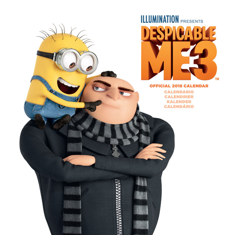 Despicable Me Multi Language Wall Calendars 2024 Buy at