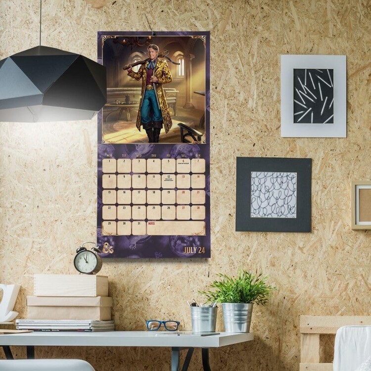 Dungeons & Dragons Wall Calendars 2025 Buy at