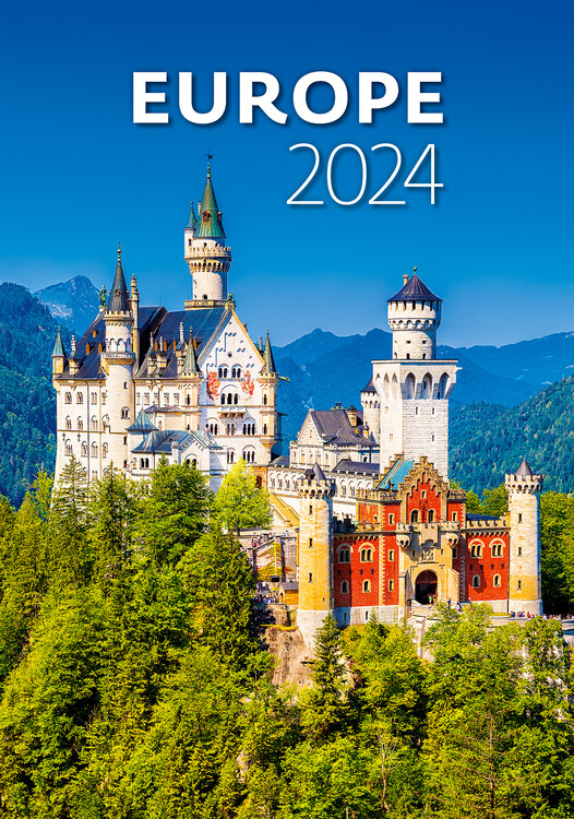 Europe Wall Calendars 2024 Buy at Europosters