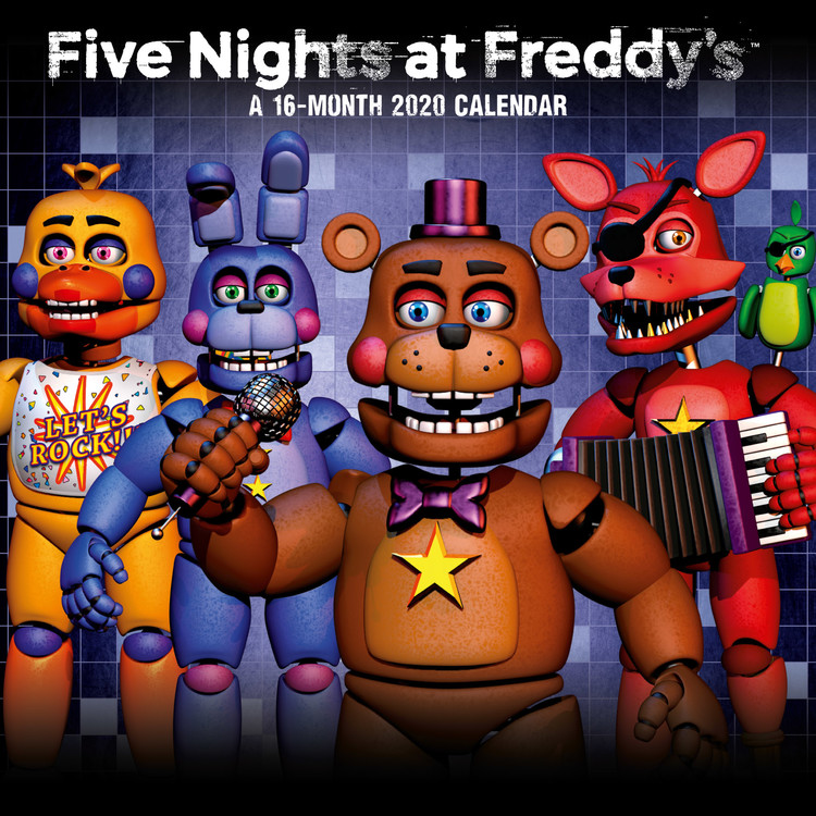 Five Nights At Freddys Wall Calendars 2024 Buy at Europosters