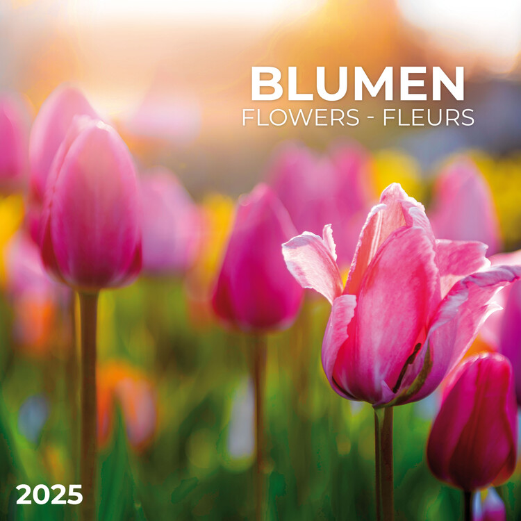 Flowers - Wall Calendars 2025 | Buy at Europosters