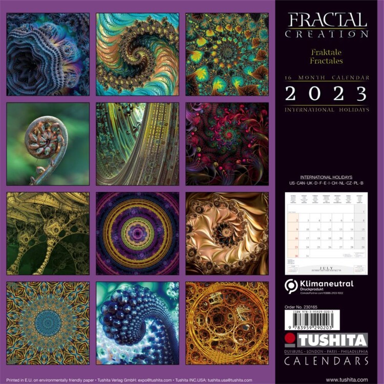 Calendar 2023 Fractal Creation