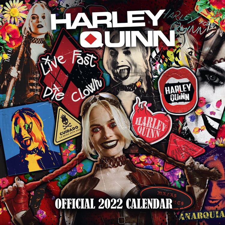 Harley Quinn Wall Calendars 2022 Buy at