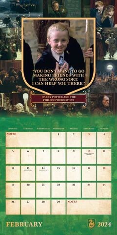 Calendar 2024 Harry Potter