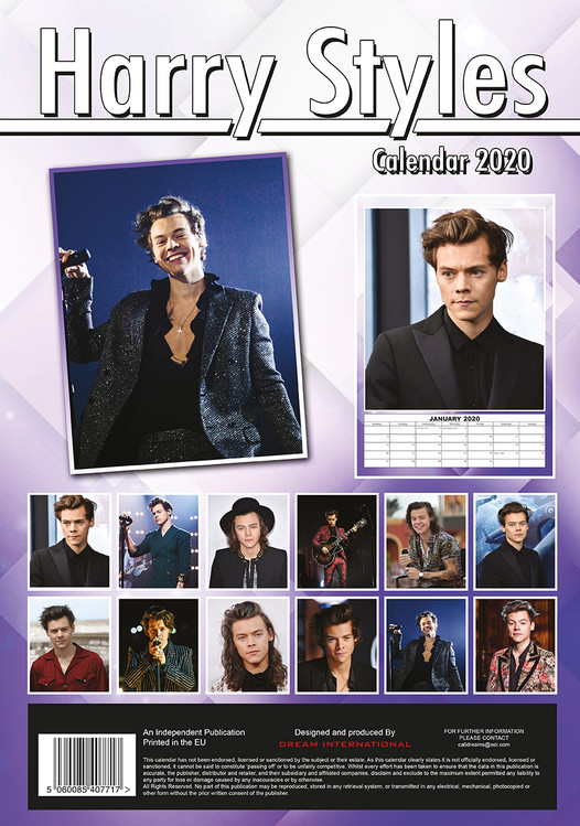 Harry Styles - Wall Calendars 2022 | Large selection