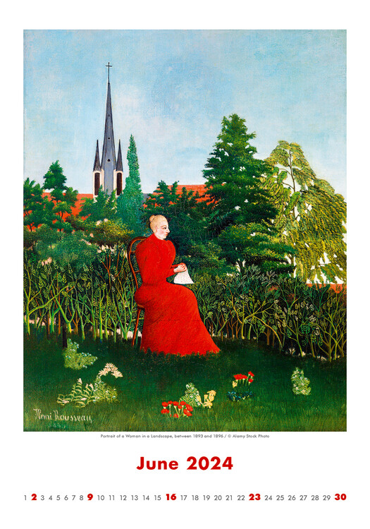 Henri Rousseau Art Naive Wall Calendars 2024 Buy at Europosters